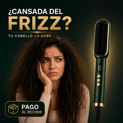 🔥LissPro™ - Cepillo Alisador - Cabello liso en instantes + Regalo Especial Día de la Madre 🎁